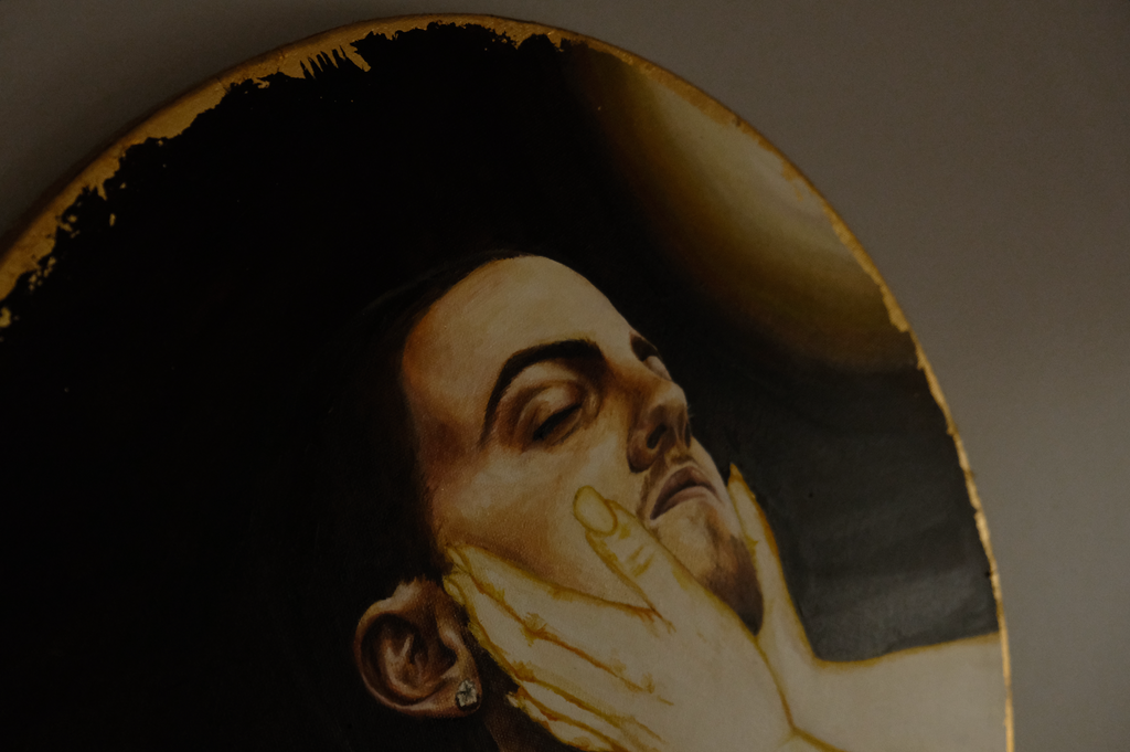 Mac Miller Original Oil Painting - "Aquarium"