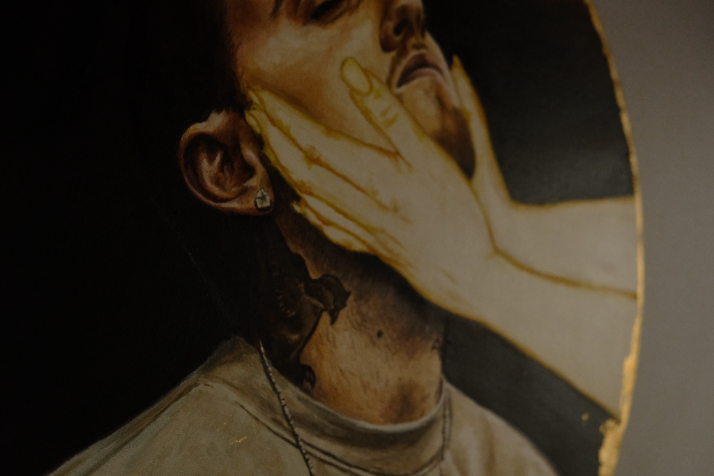 Mac Miller Original Oil Painting - "Aquarium"