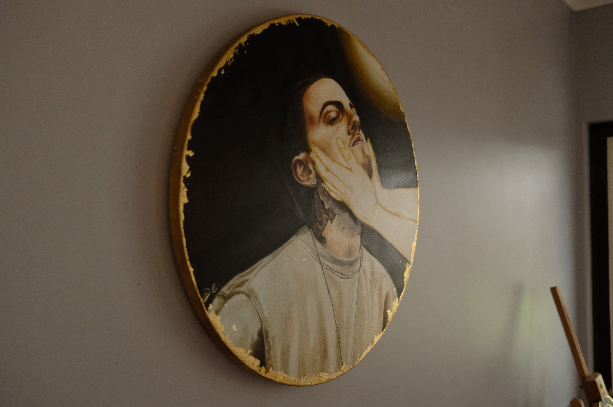 Mac Miller Original Oil Painting - "Aquarium"