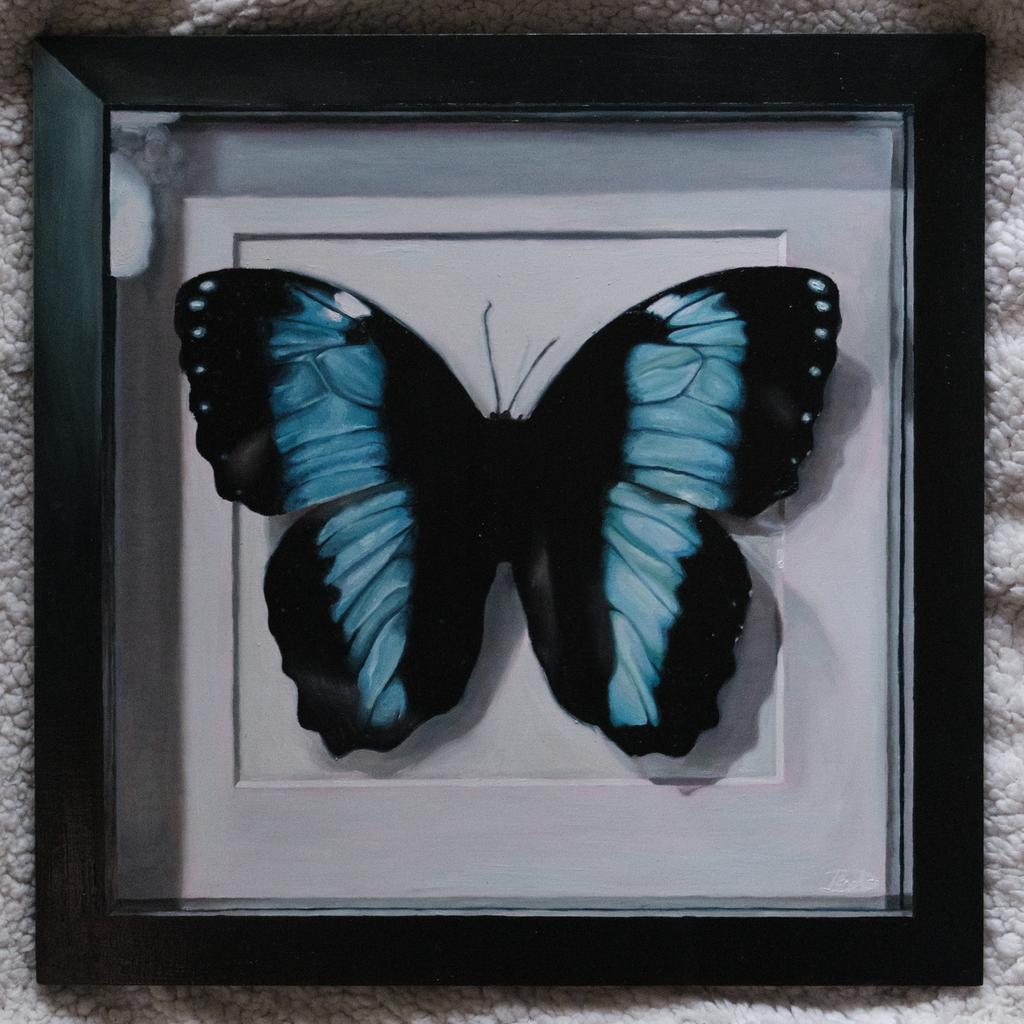 "Beast in a Cage" Original Oil Painting