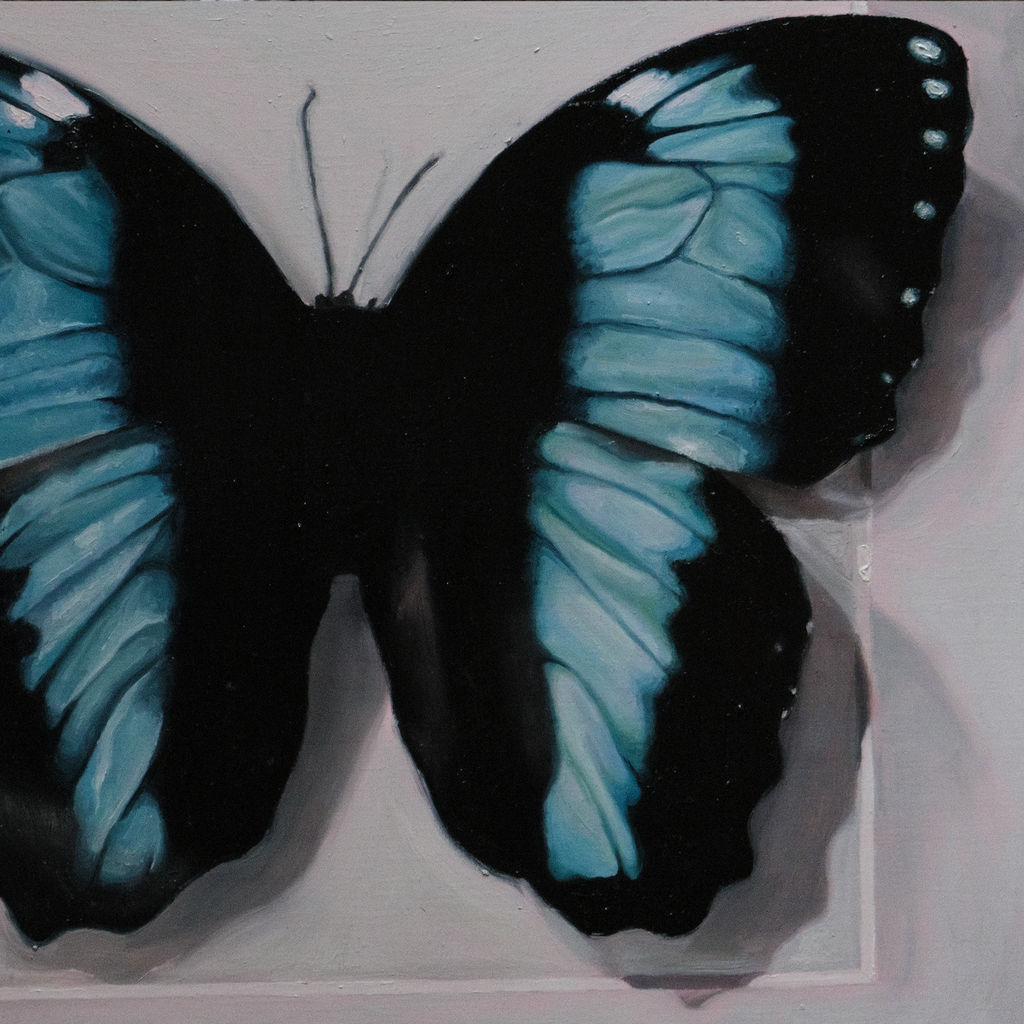 "Beast in a Cage" Original Oil Painting