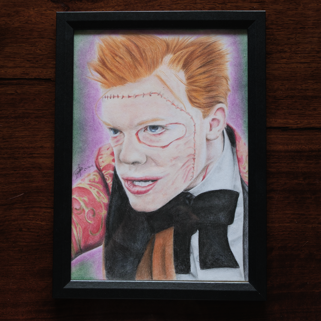 Jerome The Joker Original Drawing