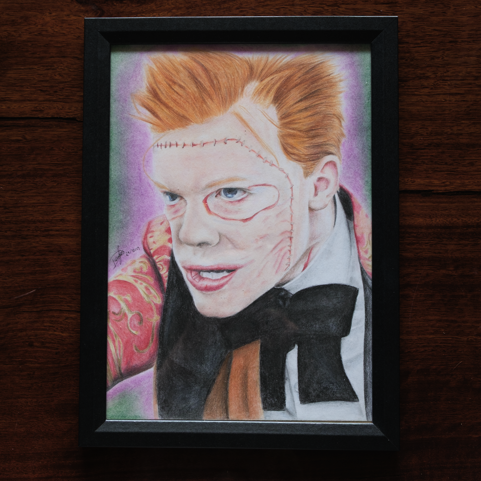 Jerome The Joker Original Drawing