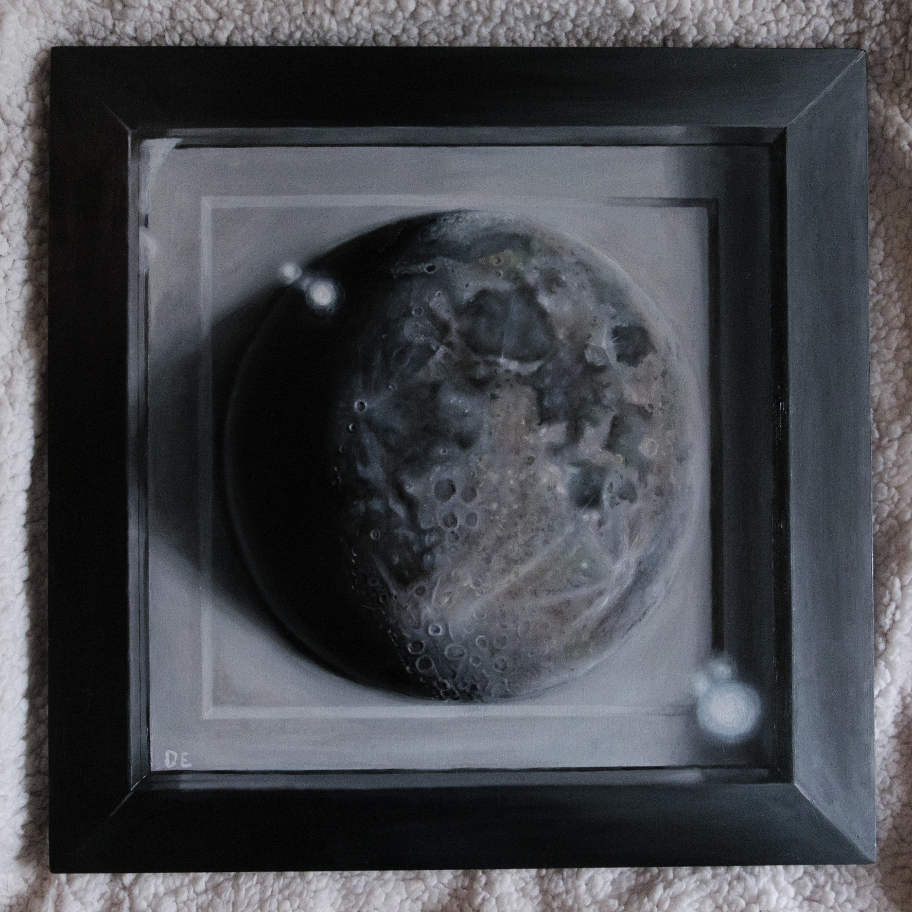"Waxing Gibbous" Original Oil Painting