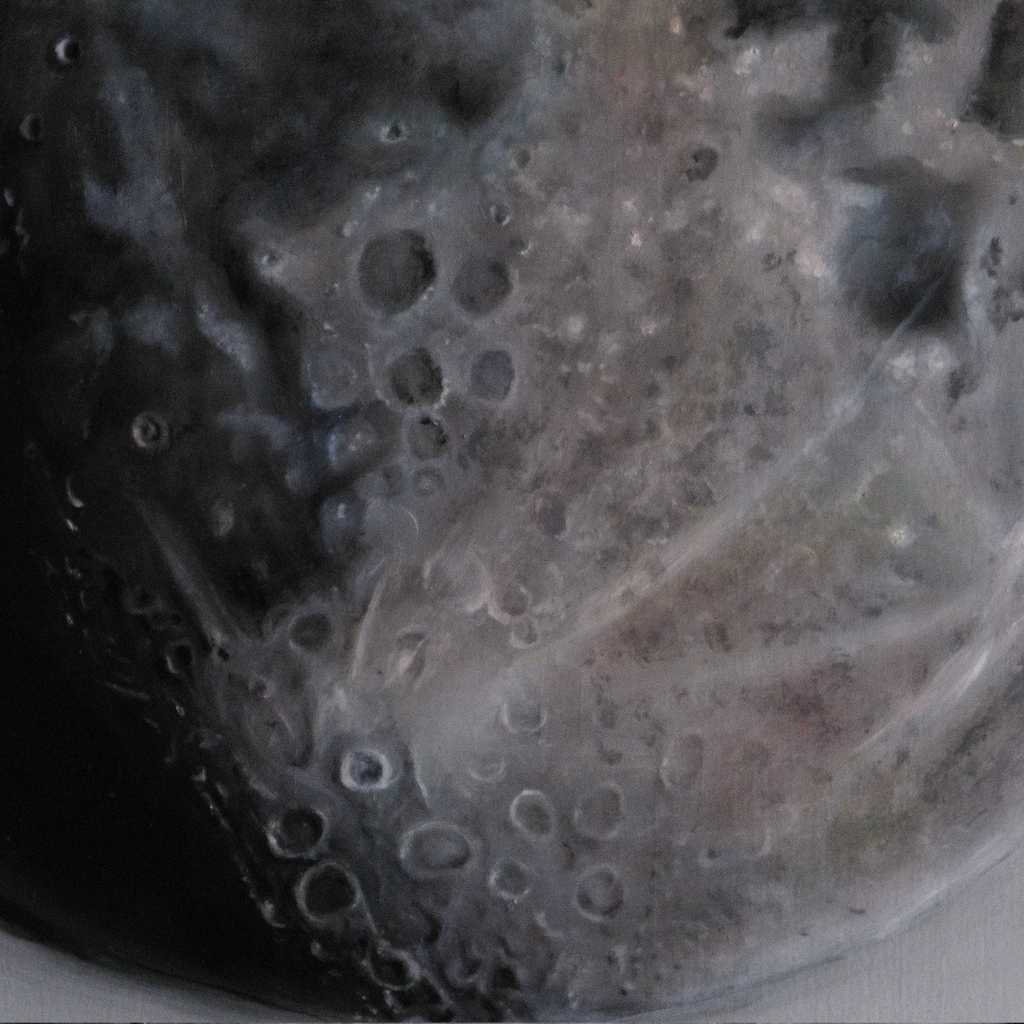 "Waxing Gibbous" Original Oil Painting