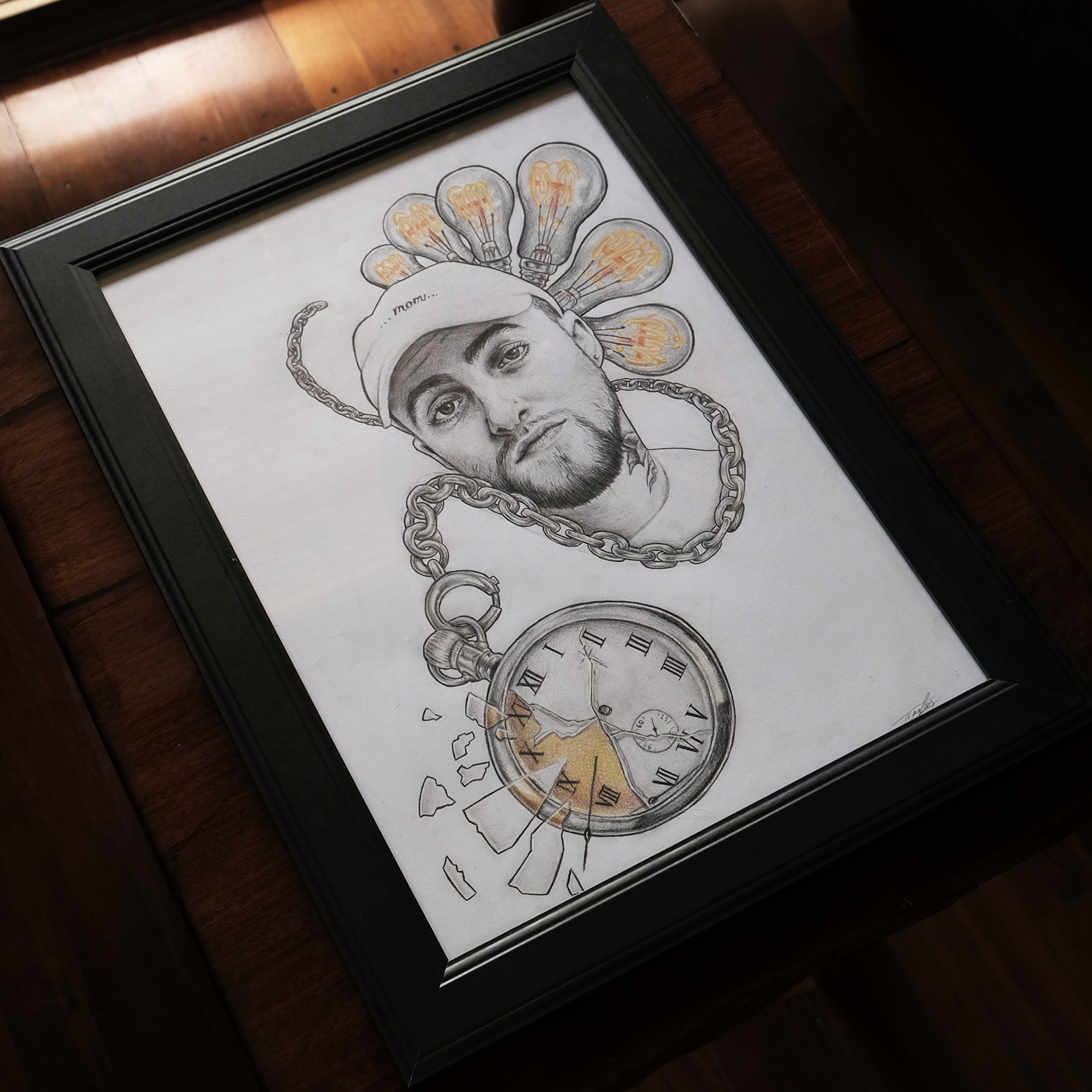 Mac Miller (Killin' Time) Original drawing