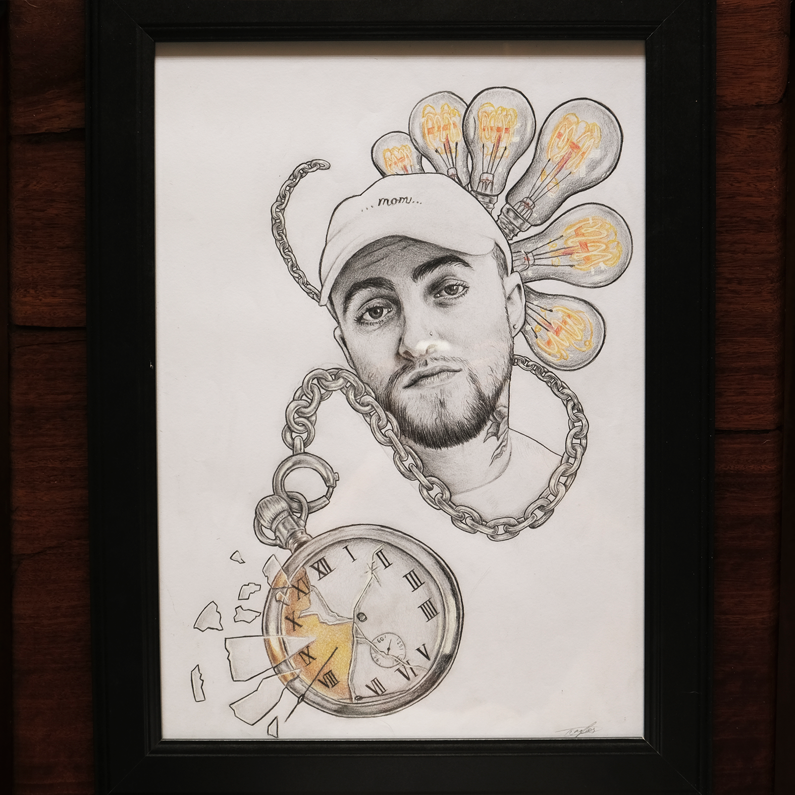 Mac Miller (Killin' Time) Original drawing