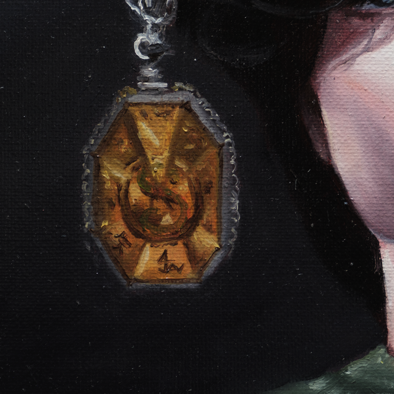 Regulus Black and the Horcrux original painting