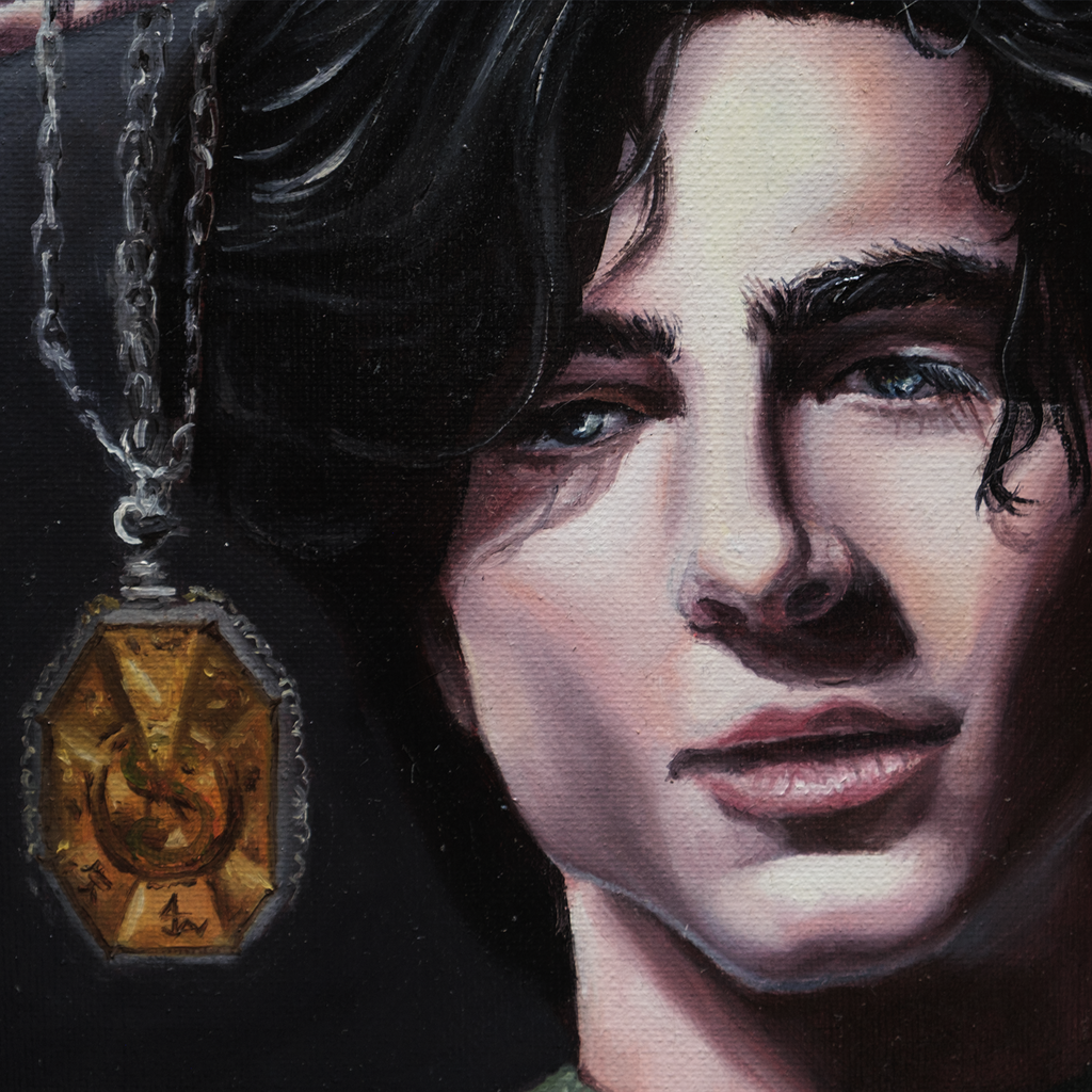 Regulus Black and the Horcrux original painting