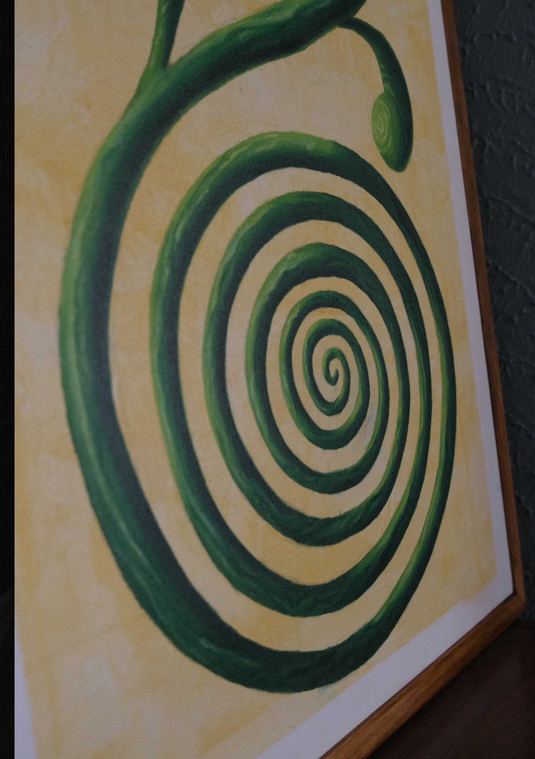 "Spiralling" Original Oil Painting