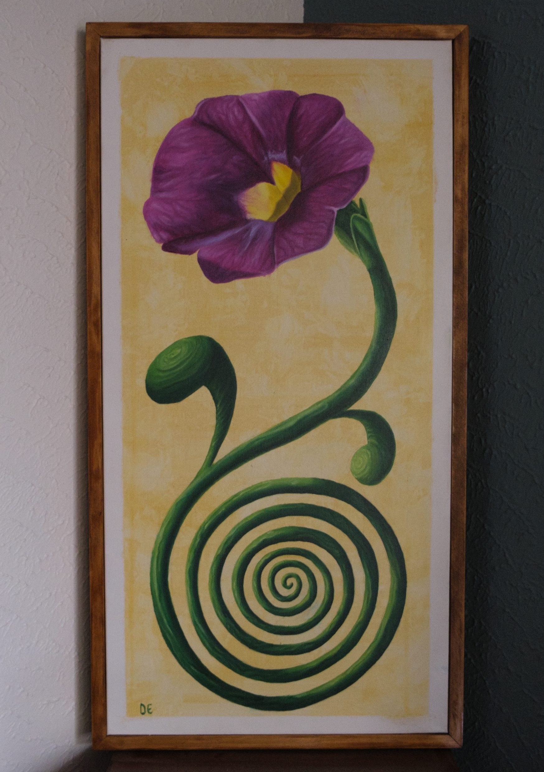 "Spiralling" Original Oil Painting