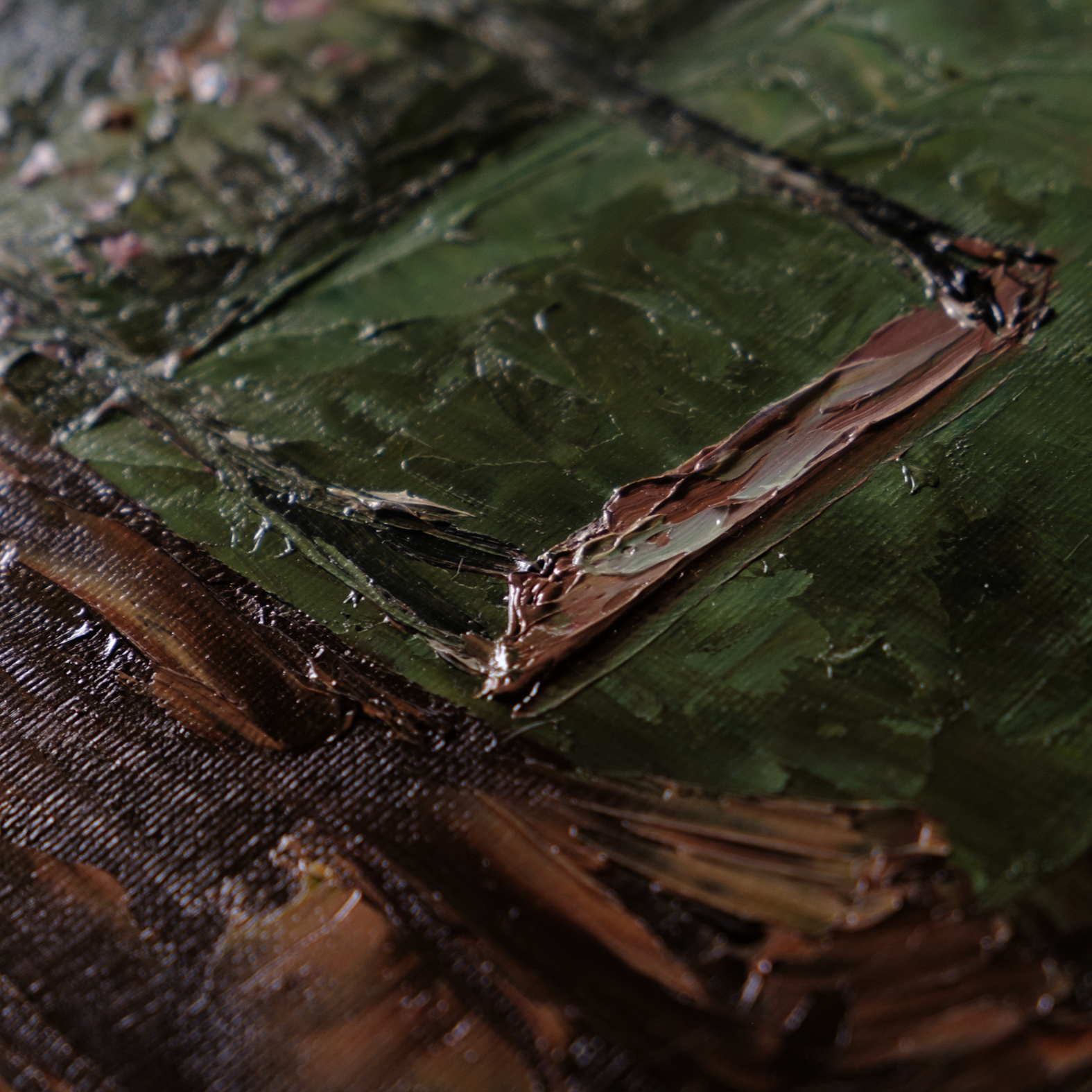 By the Swing Original Painting